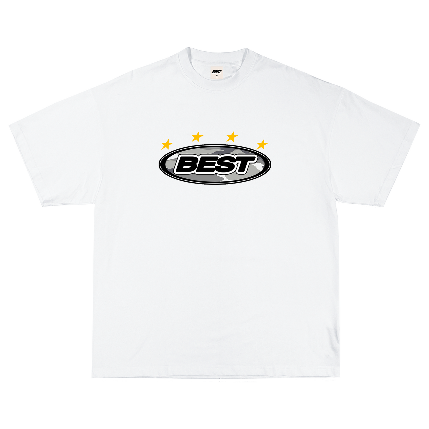 *NEW* SNOW CAMO OVAL TEE