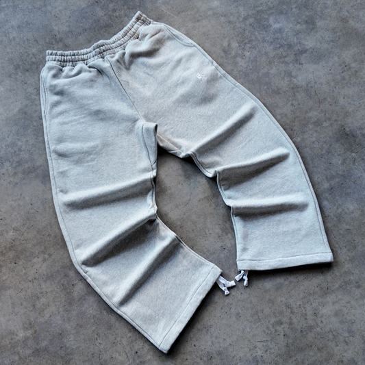 B* STRAIGHT LEG SWEATPANTS - GREY