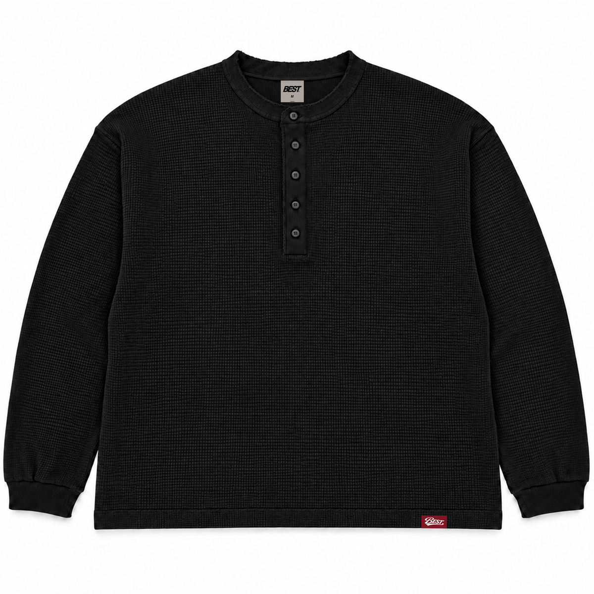 BEST WAFFLE HENLEY - BLACK