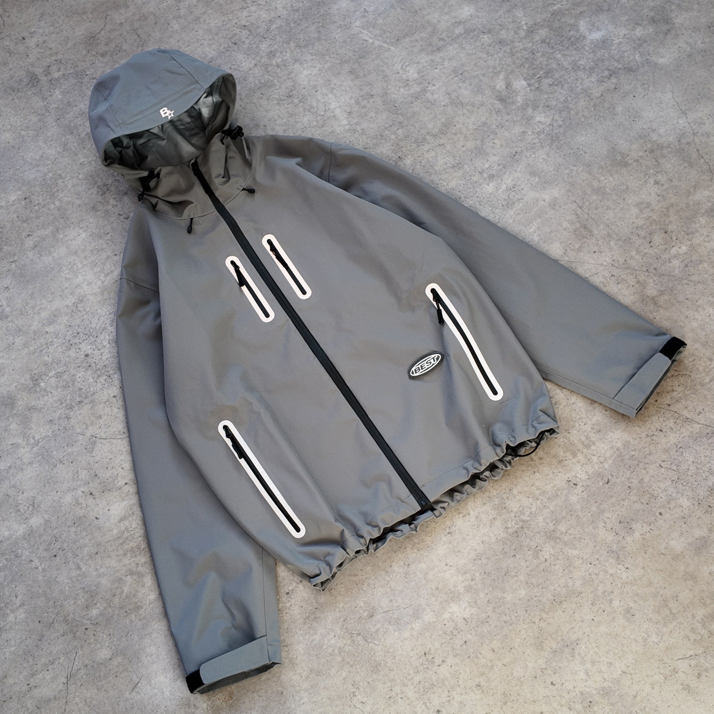 *NEW* BEST STORMIO V2 WINDBREAKER - STORM GREY