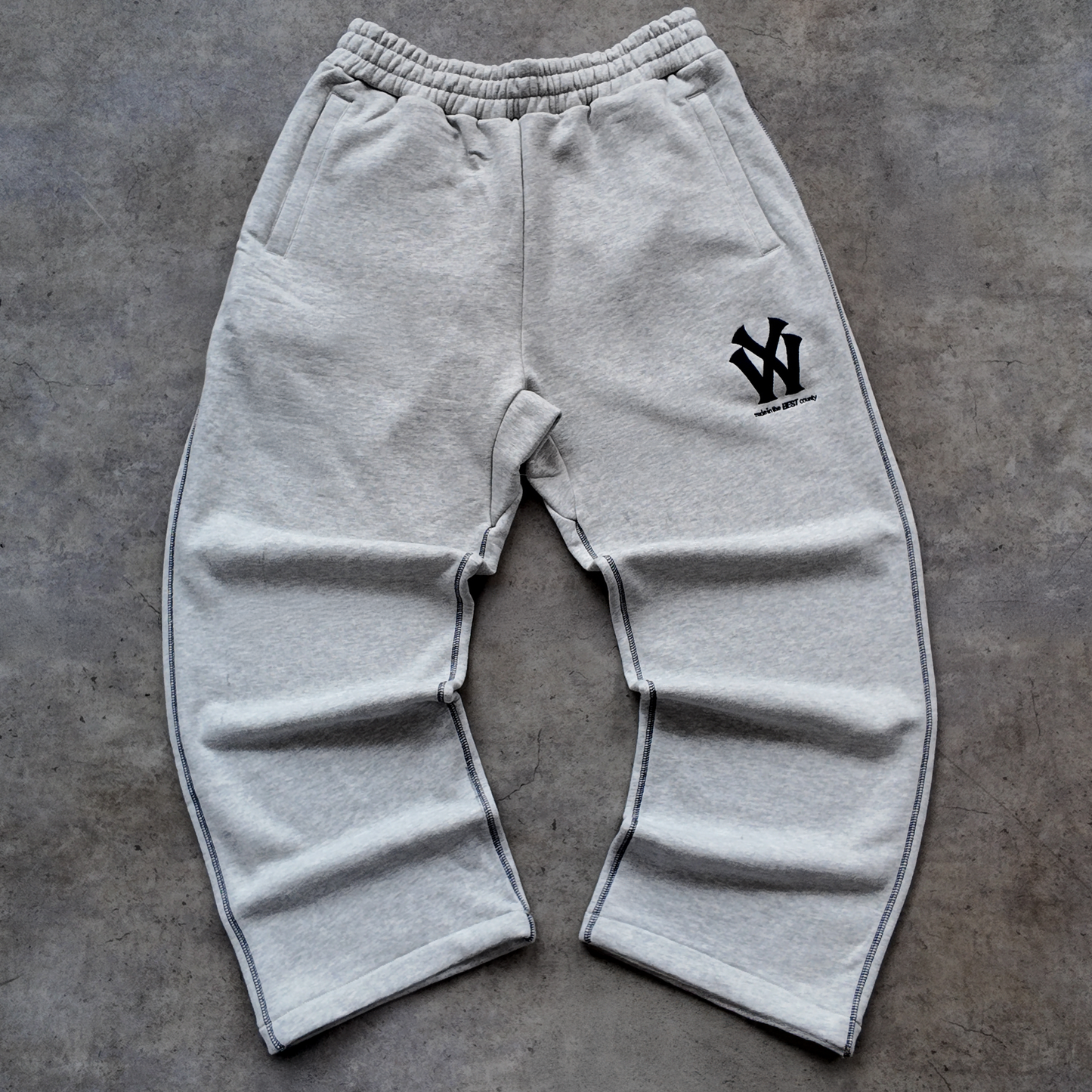 *NEW* WY STRAIGHT LEG SWEATPANTS - GREY